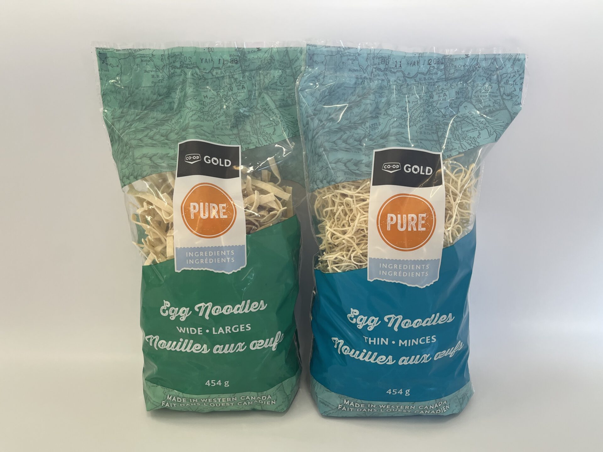 Co-op Egg Noodles Packaging